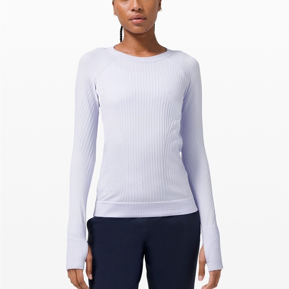 LULULEMON Rest‎ Less Pullover In icing Blue